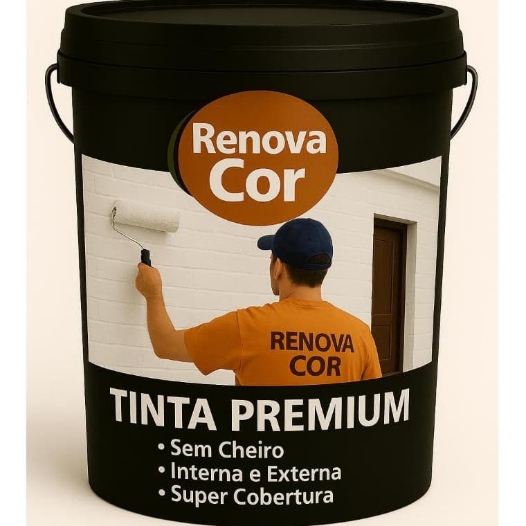 Tinta PREMIUM 4KG EXTERNA  RESISTENCIA SOL E CHUVA. antimofo Envio Rapido!!