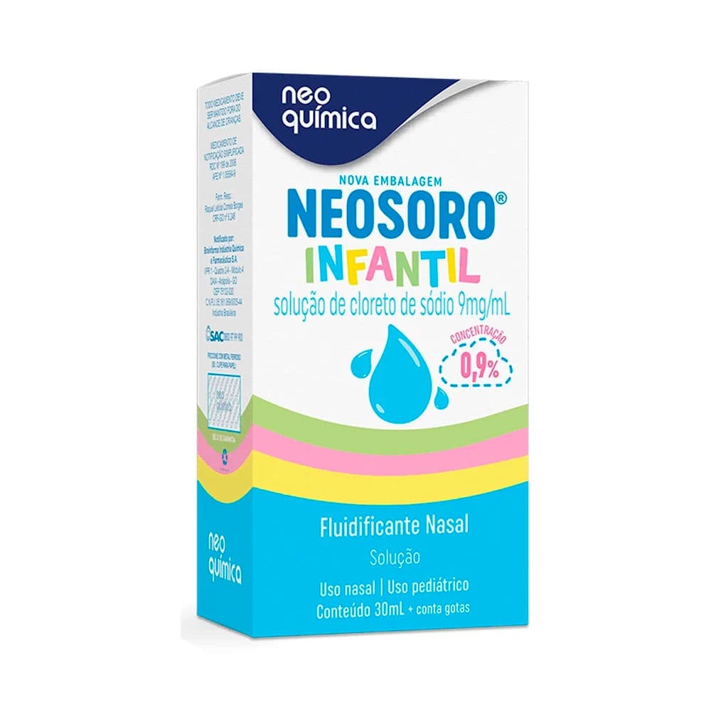 Neosoro Solução Nasal Infantil 30ml