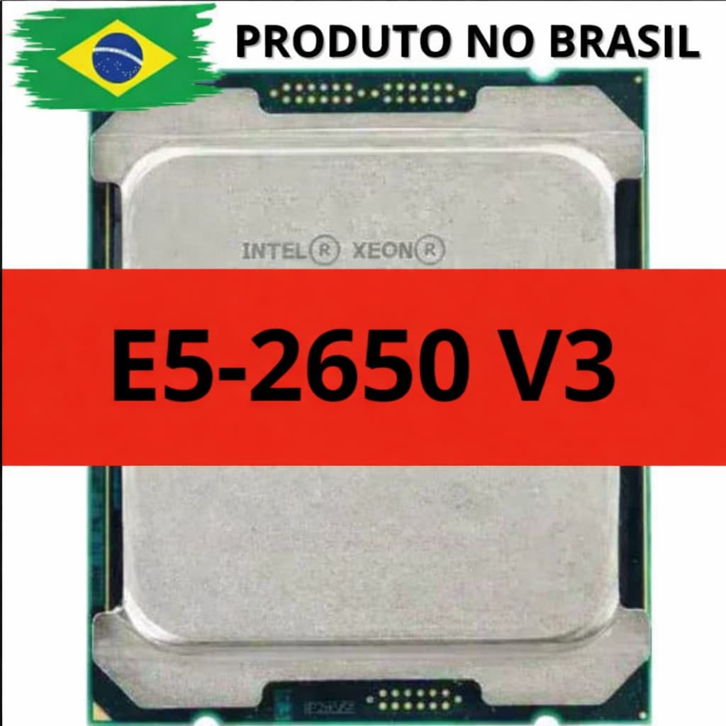 Processador Intel Xeon E5 2650 V3 10/20 Nucleos 2.30/3.00ghz 25MB Cache LGA 2011