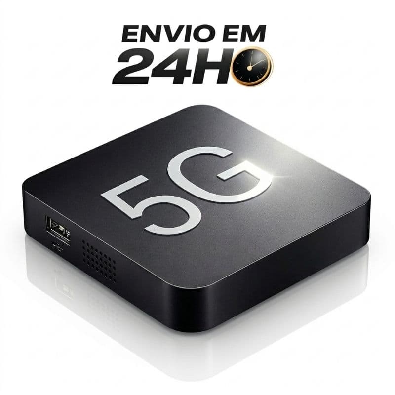 KIT BOX TV SmartPRO 5G - Transforma Tv em Smart