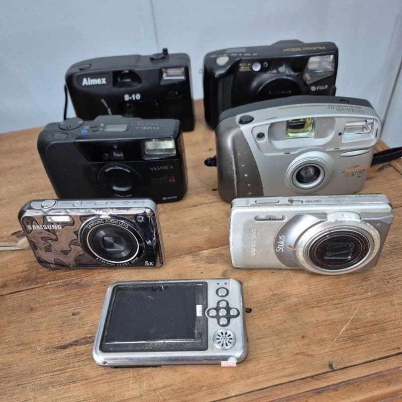 Máquinas Fotográficas para Decoração