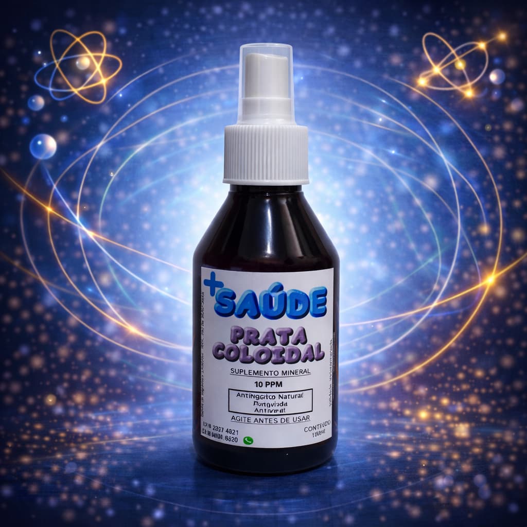 Prata Coloidal 10Ppm Spray 100ml