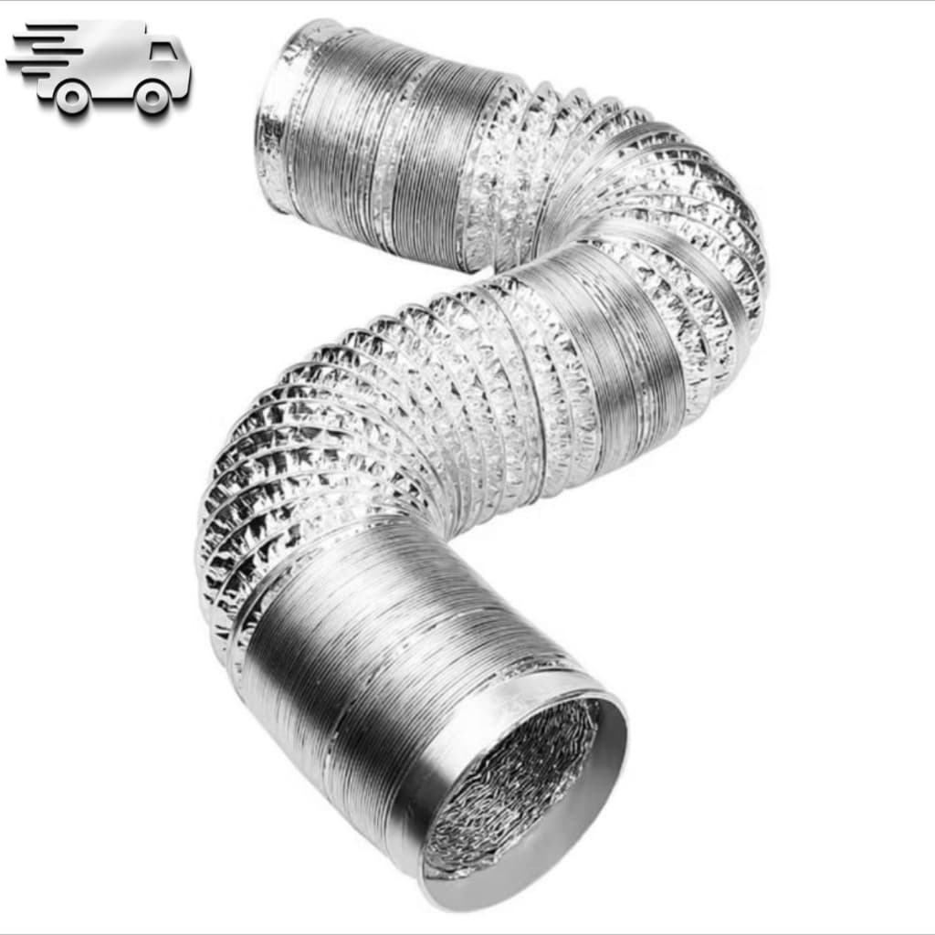 Duto Flexível de Alumínio 150mm - Resistente, Leve e Fácil de Instalar