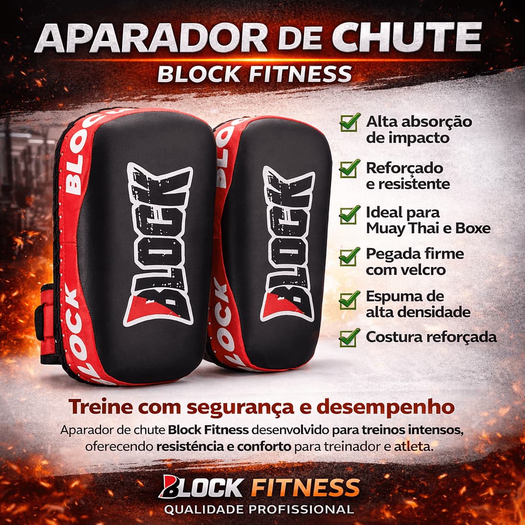 Aparador De Chute Muay Thai Para Treino Profissional -Envio imediato