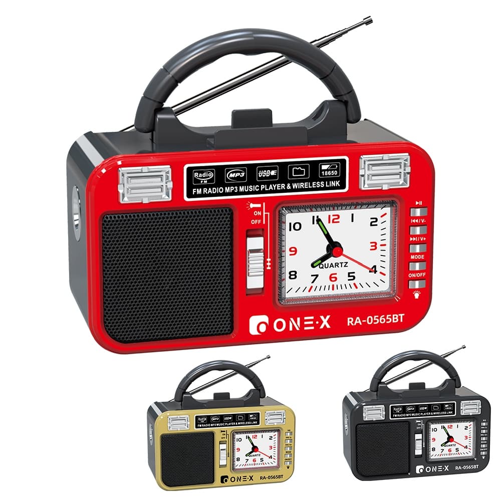 Caixinha de som rádio relógio retro bluetooth vintage fm am sw usb portátil Caixinha De Som Rádio Relógio Retro