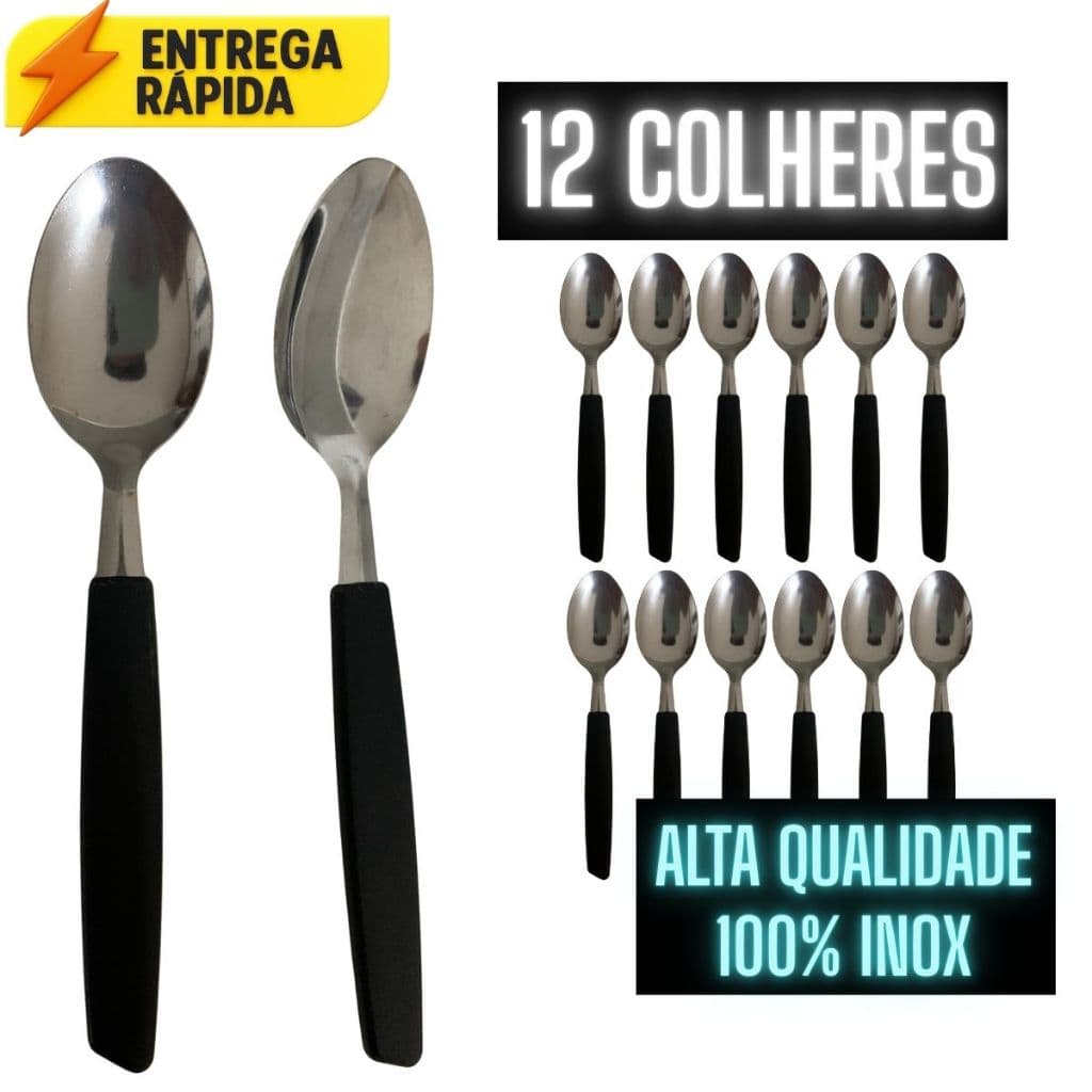 Colheres de SOPA - Talheres de INOX  - Utensílios para cozinha