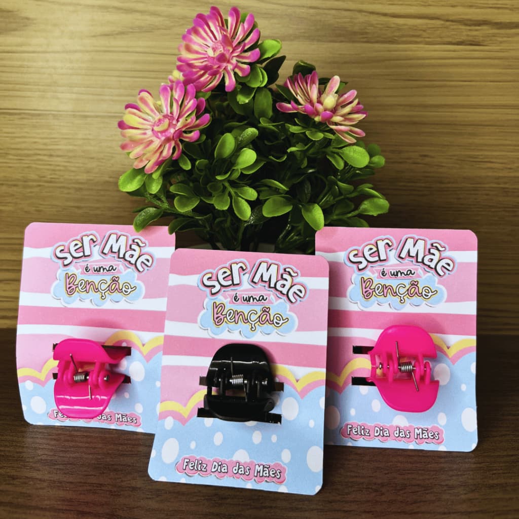 Kit Brinde Cliente Empresa Tag C/ Presilha Personalizada Mimo Dia Das Mães