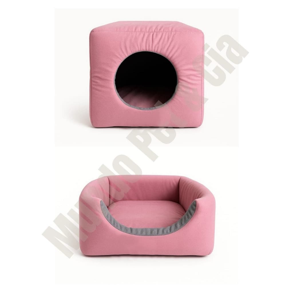 casinha cama toca lglu 3 em 1 para cães e gatos tamanho P,M,G,GG fundo impermeável colchão removível linha Premium