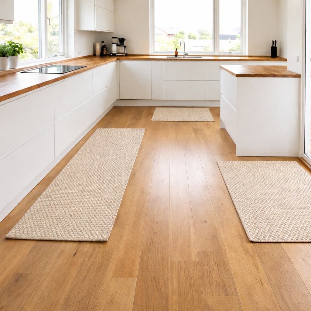 Kit Tapete 3 Peças 100% Algodão Grosso Macio Lavável Máquina