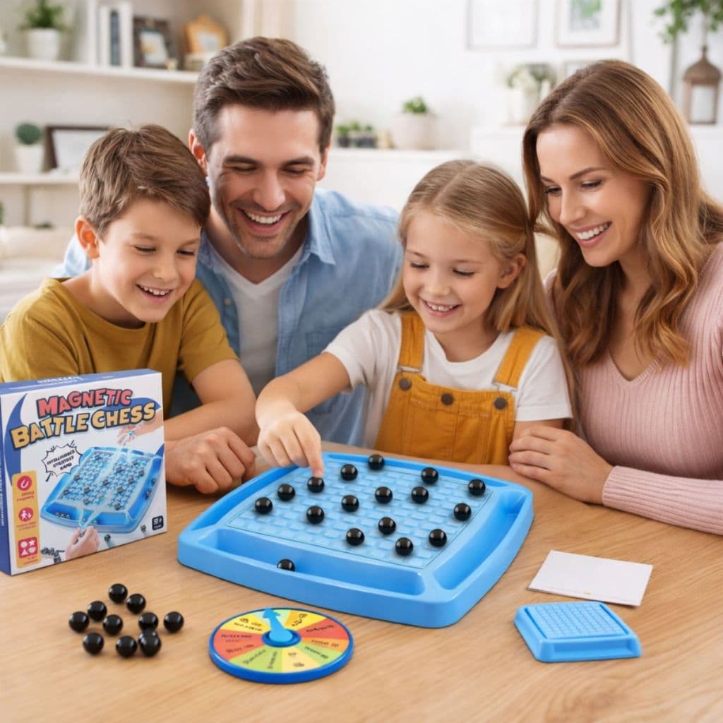 Jogo De Xadrez Magnético Interativo Para Crianças E Adultos