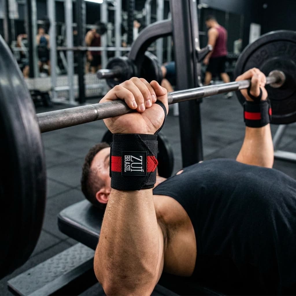 Munhequeira Crossfit Protetor de Punho Produto Profissional Musculação e Academia