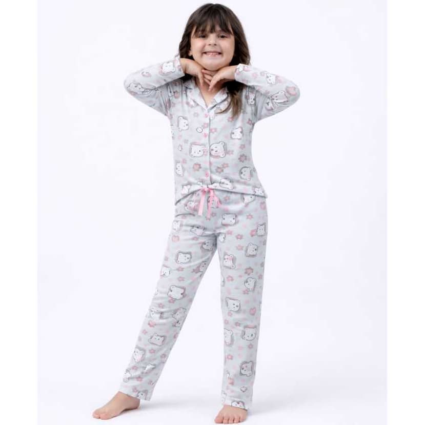 PIJAMA AMERICANO INFANTIL INVERNO