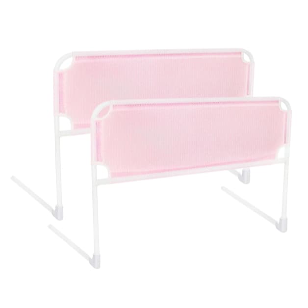 KIT 2 Grade De Cama Com Tela de Proteção Segurança P/ Crianças e Idosos Cama Normal Ou Box (P)