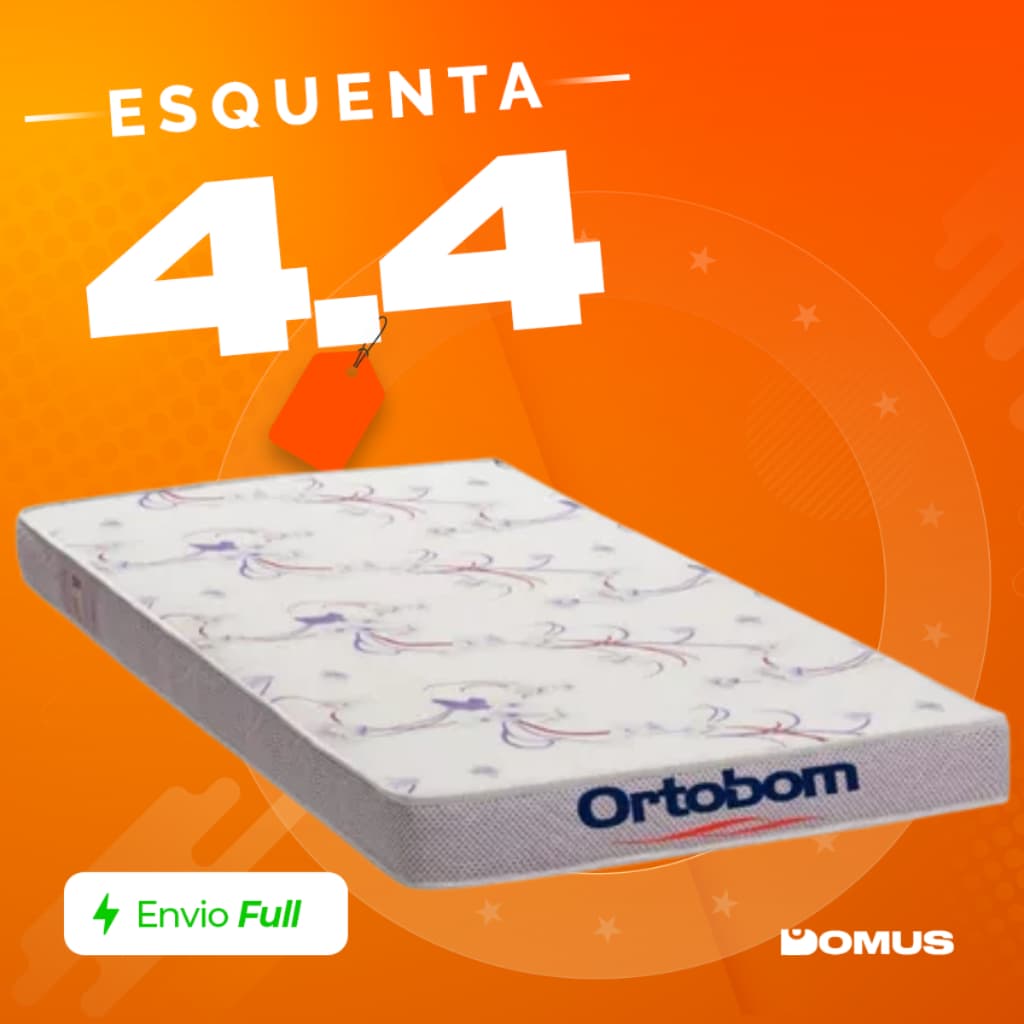 Colchão Physical Resistente Solteiro (12x78x188) - Ortobom
