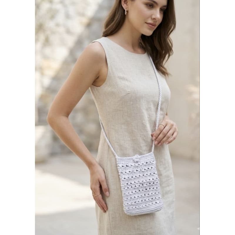 Bolsa Artesanal Porta Celular transversal Exclusiva