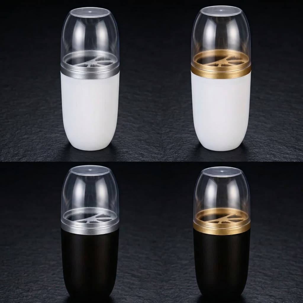 Suporte Porta Escovas De Dente Pasta Dente Tampa Plástica Pia Banheiro Lavabo Viagem Arthi