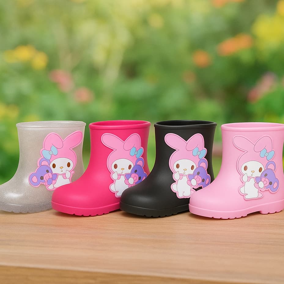 GALOCHA INFANTIL FEMININA MENINAS 17/18 ao 23/24 BOTA DE CHUVA REF.11