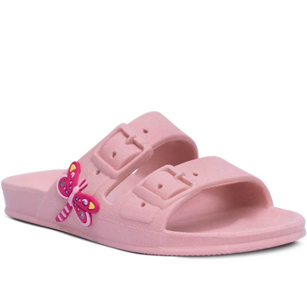 Chinelo Infantil Feminino Sandália Papete Moda Slide 12.61