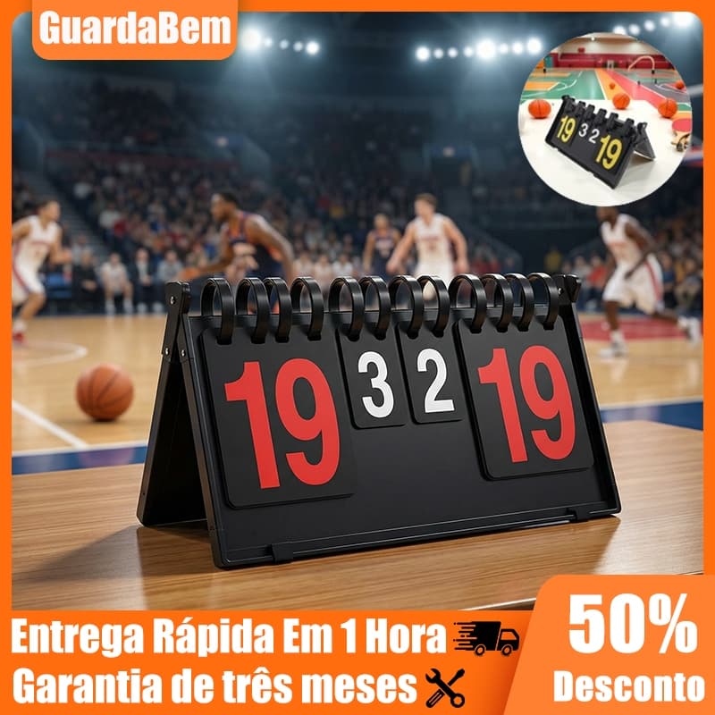 Placar De Mesa Pontuação Contador Marcador Jogo Dobrável Utilidades
