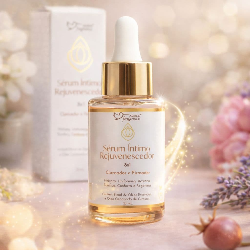 Sérum Íntimo Rejuvenescedor 8x1 30mL Clareador e Firmador