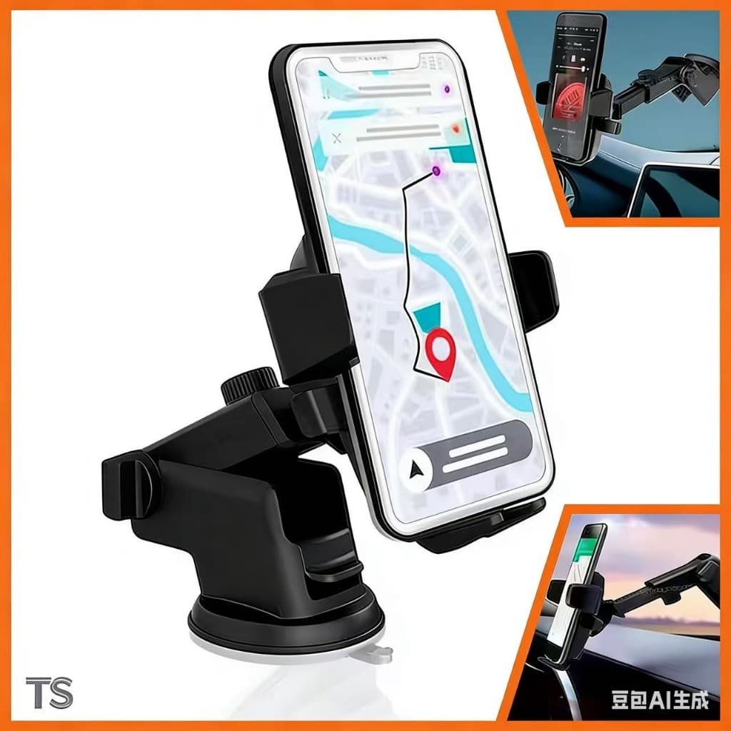 Suporte Veicular - Suporte Para Painel de carro / Rotação 360° (CJ-02)