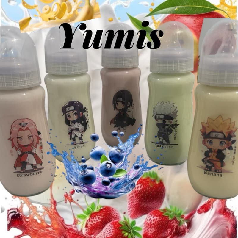 Yakult leite fermentado mamadeira 280ml (Manga, Morango e Tradicional)