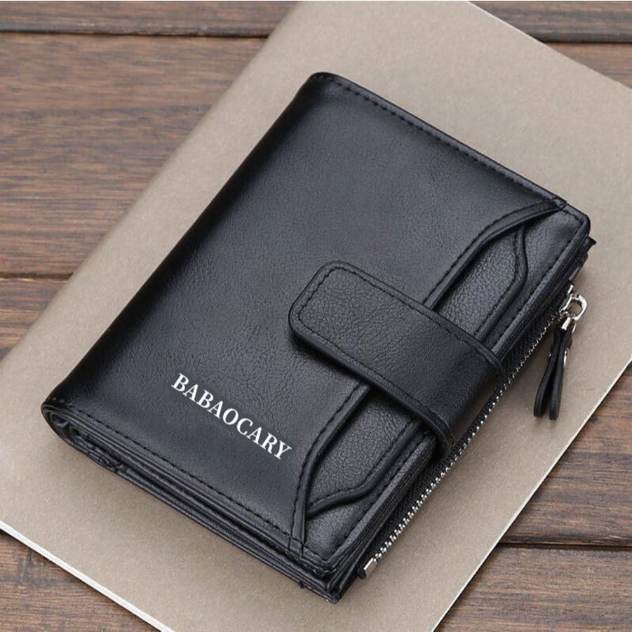 Porta-cartões multifuncional Carteira BABAOCARY – Design Compacto, Várias Cores, Perfeita para o Dia a Dia