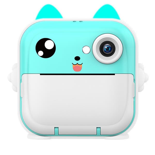 Câmera De Impressão Instantânea Para Crianças Vídeo Fotografia Digital Fotográfica Toy Mini Impressora Térmica Boy Girl