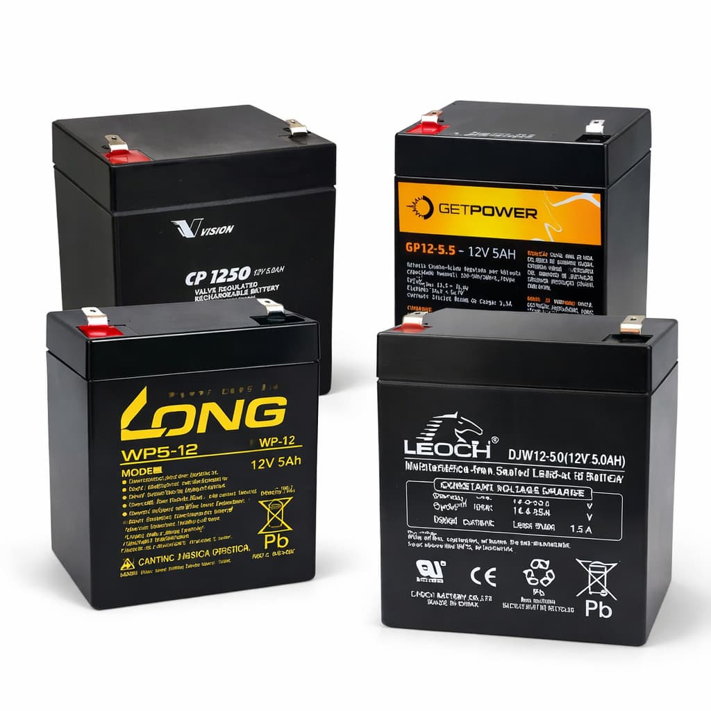baterias 12v-5ah para Nobreak, Sistema de Alarme, caixa de som bateria Multimarcas