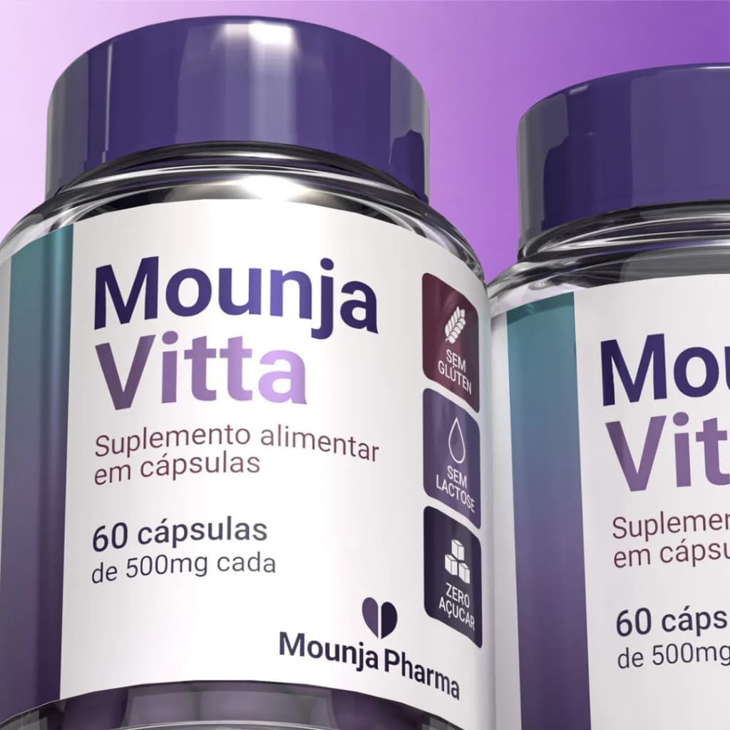 Fit Moun - Quitosana, Psyllium, Spirulina Termogênico Natural