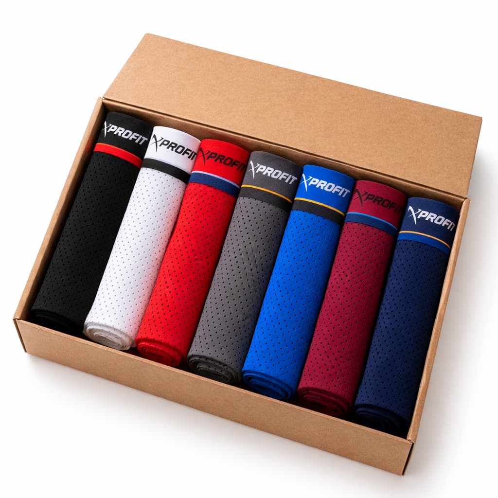 Kit com 5 Cuecas Boxer DRY FIT Premium Respirável Antialérgica