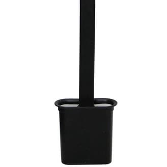 Escova Sanitária De Silicone Para Limpar Privada Banheiro Vaso Sanitário Com Suporte e Adesivo Para Parede