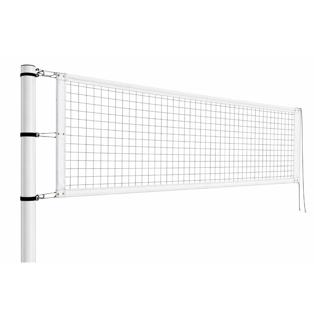 Rede esportiva de Vôlei 9,5 - Cor preta com 4 faixas, fio 2mm