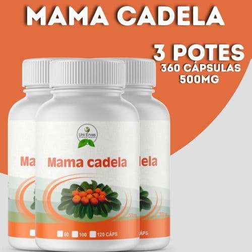 MAMA CADELA --100% NATURAL -- 120 CÁPSULAS --500MG