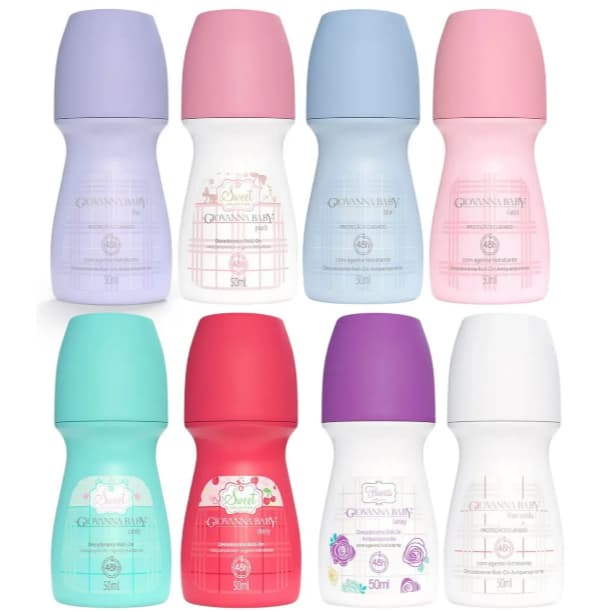 Desodorante Roll-On Giovanna Baby 50ml - UNITÁRIO ou KIT