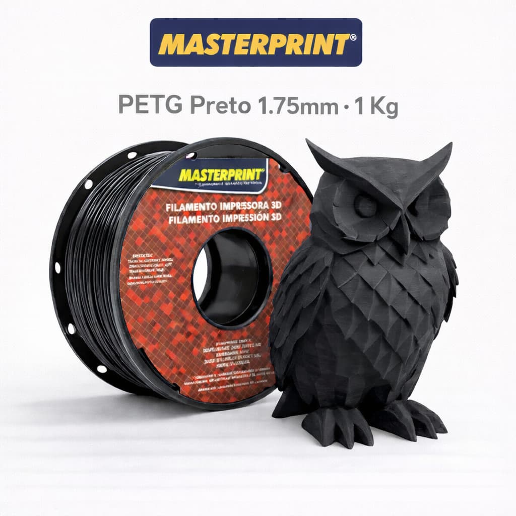 Filamento PETG Premium Masterprint e FusionX High-Speed 1Kg 1.75mm l impressora 3D
