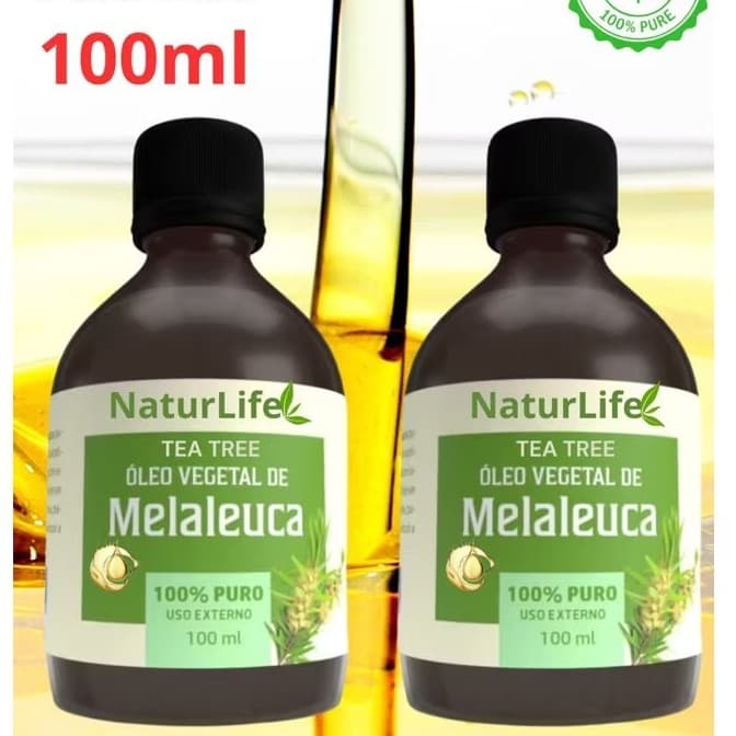 Óleo de Melaleuca Puro Vegetal - 2x 100ml MELALEUCA