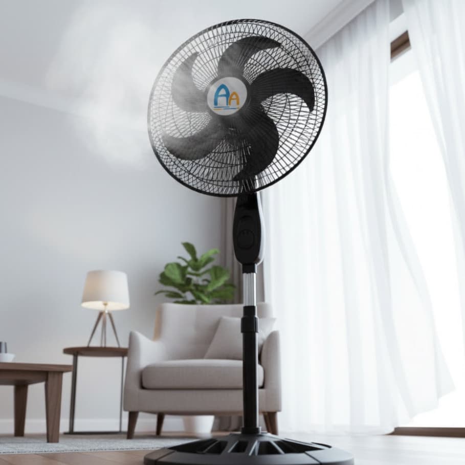 Ventilador Coluna Pedestal Super Power Altura Ajustável 110/220V