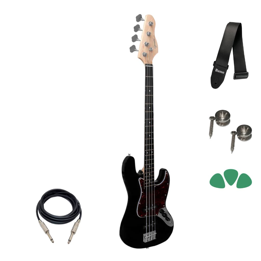 Baixo Giannini Gb 100 - 4 Cordas Com Escudo