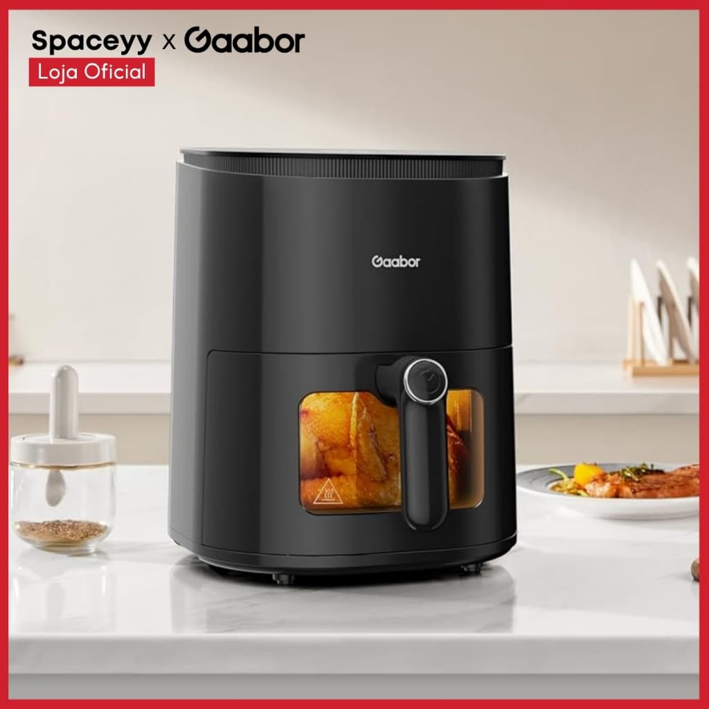 Fritadeira Air Fryer Duo - Touchscreen Digital Gaabor - Visor Transparente - 4.2L  - 127V/220V