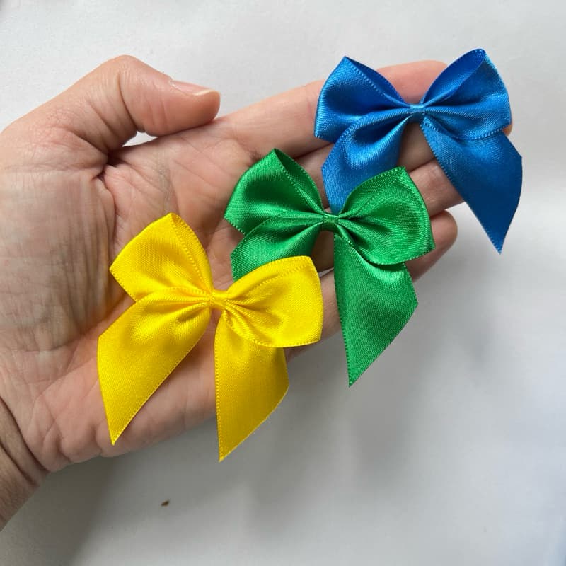 Laço Lacinho de fita de cetim N5 - 30 und  decoração festa, caixinhas milk, enfeites de mesa, artesanato, personalizados