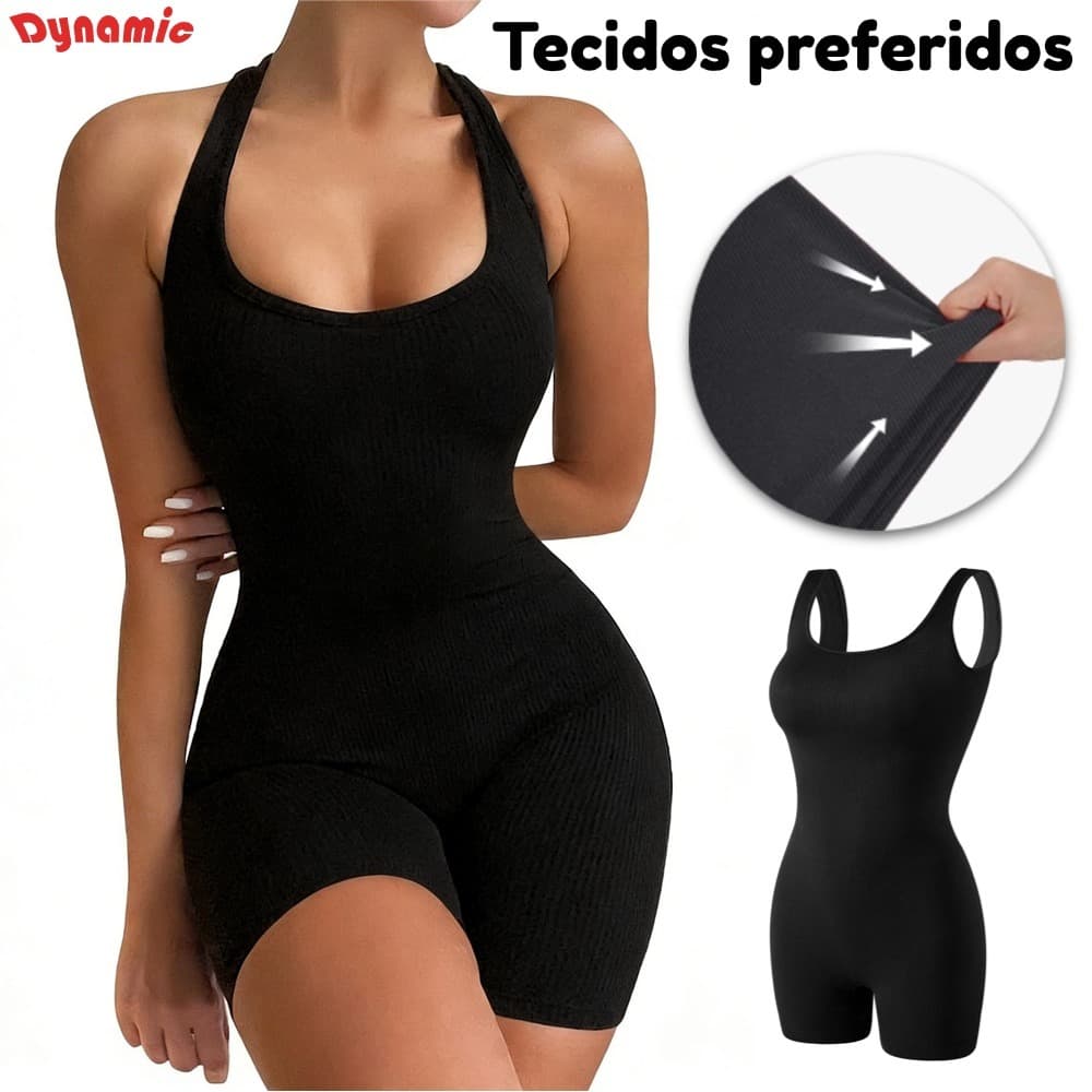 Macaquinho Fitness Feminino Suplex Slim Academia Yoga Corrida Pilates Caminhada EXCELENTE QUALIDADE-DY