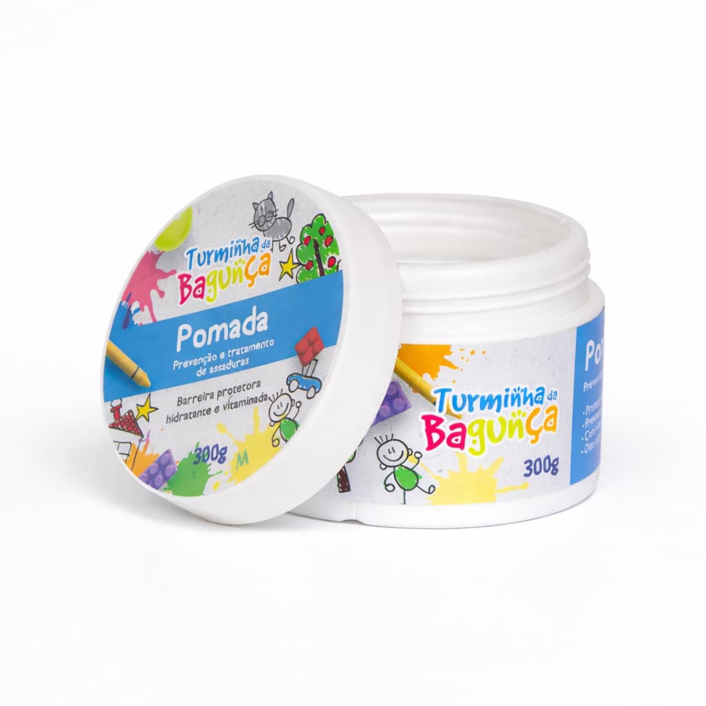 Pomada Para Assaduras Turminha Da Bagunça 300g Vegano