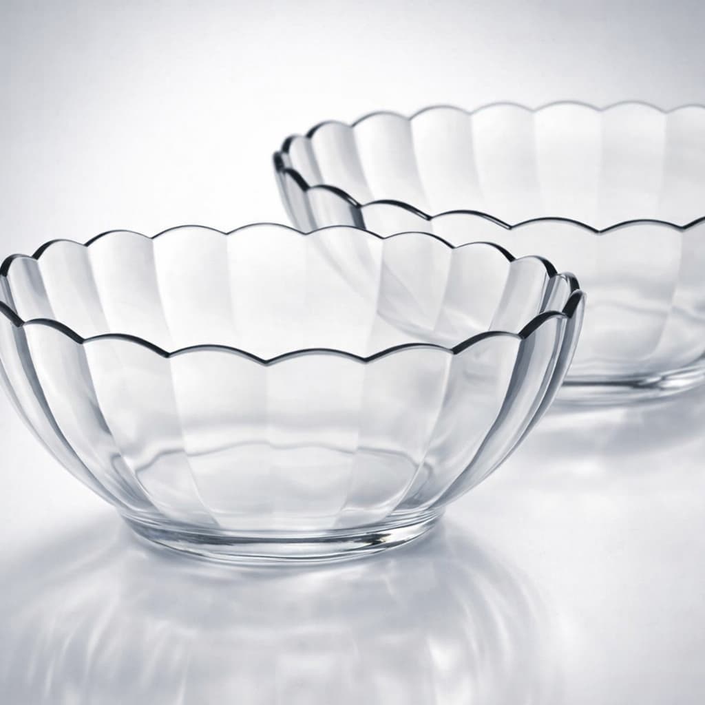 Promoção Kit  2 Tigelas Bella Nadir 1L Bowl Saladeira Marinex Multiuso Envio Protegido