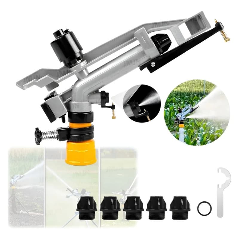 Aspersor de Irrigação Profissional 72M Alta Pressão para Jardim e Plantação