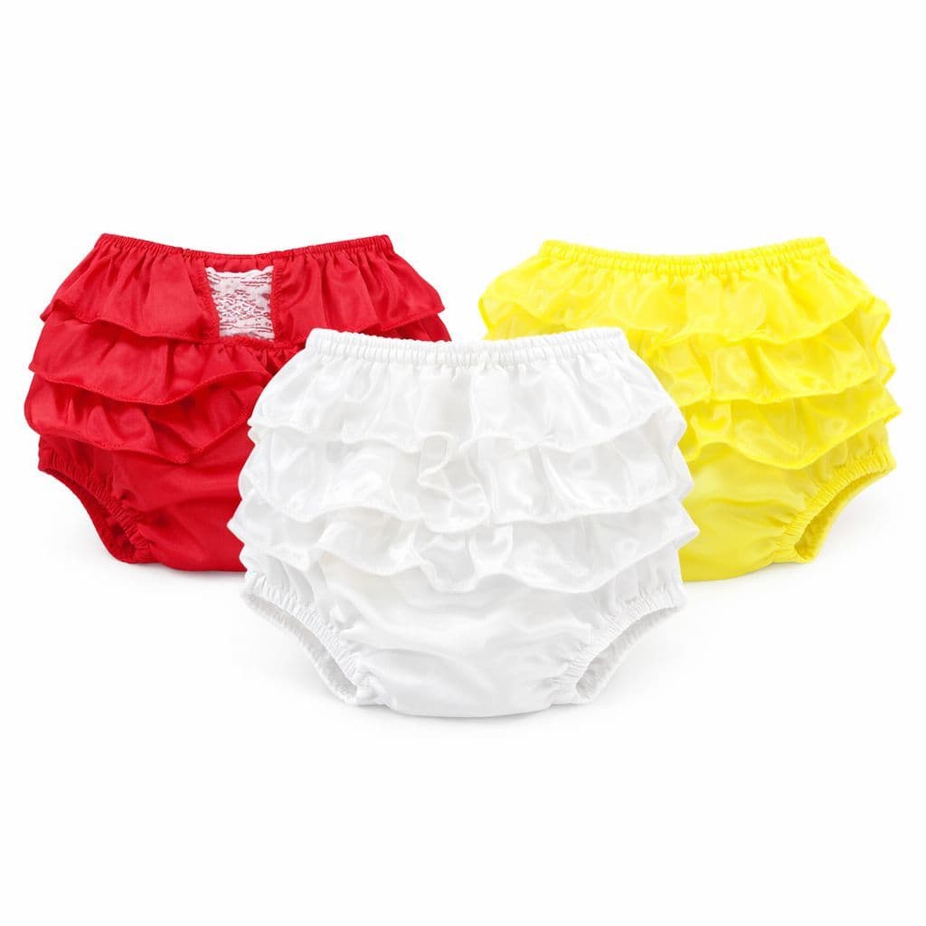 Kit 3 Calcinhas Menina Infantil Bunda Rica Super Macia