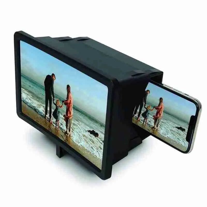 Lupa Amplificador De Tela E Imagem 3d Para Celular Zoom 8" Polegadas