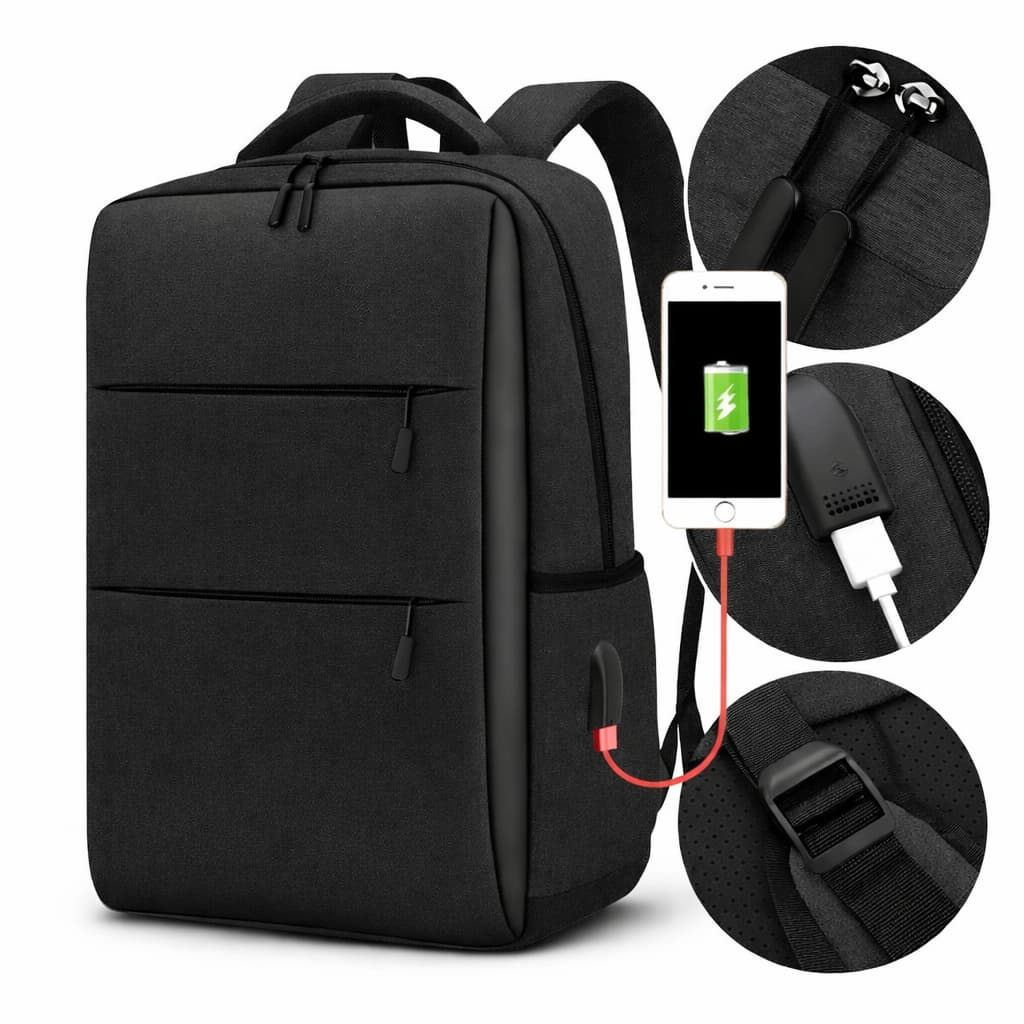 Mochila Slim Notebook Executiva Universitária Escolar