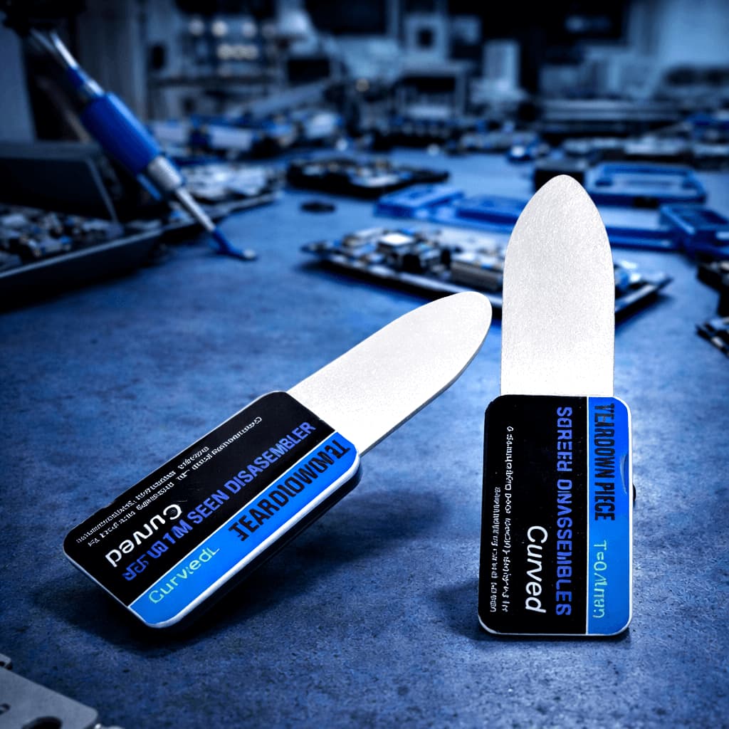 Espatula Ferramenta Abridor TE 23 TE23 De Aço Curva Teardown Piece Curved