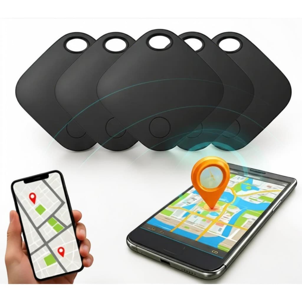Localizador Kit 5 Smart Tag Rastreador Compatível Apple